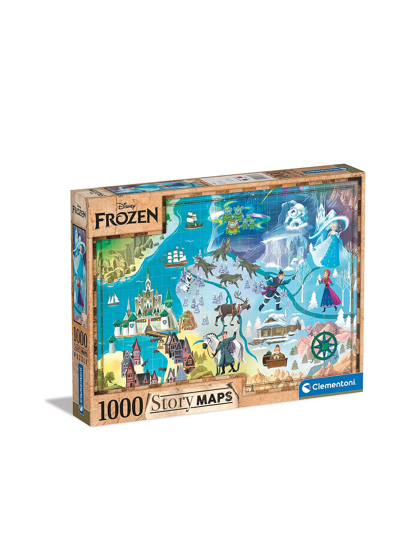 CLEMENTONI | Puzzle - Disney - Frozen 1000 Teile | 
